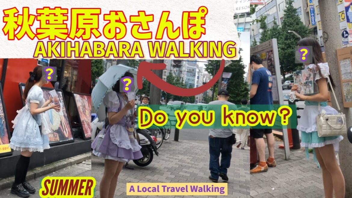 [Akihabara Walk in Tokyo] 秋葉原おさんぽ Aug.-12th-2022