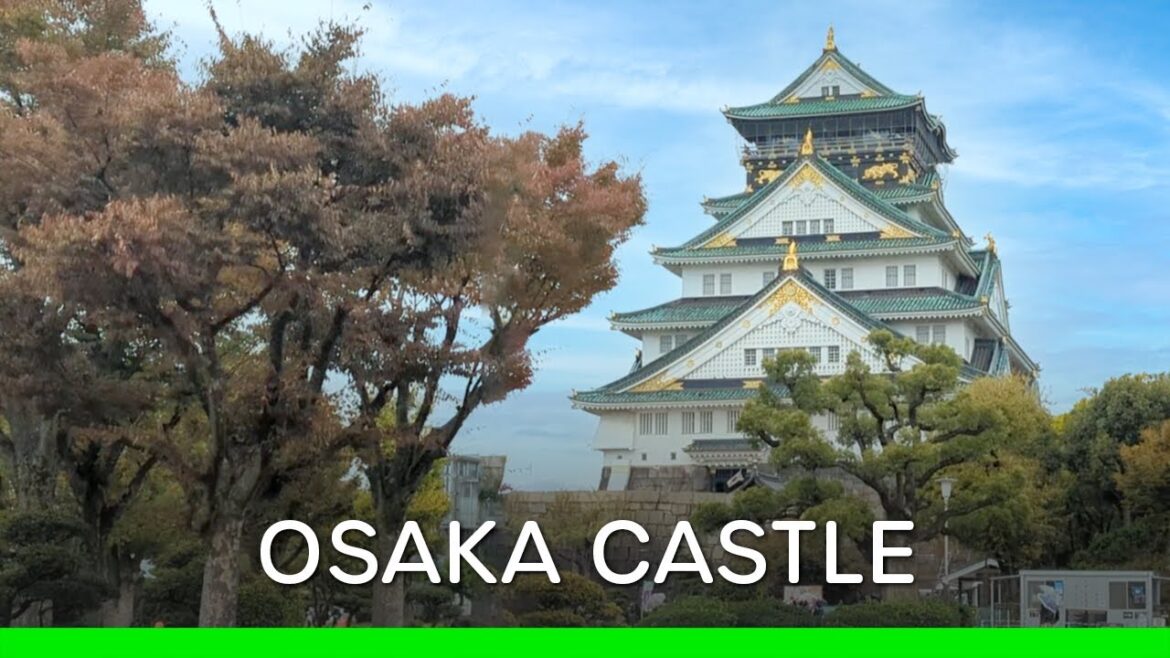 Osaka Castle and Shinsekai/Tsutenkaku Tower