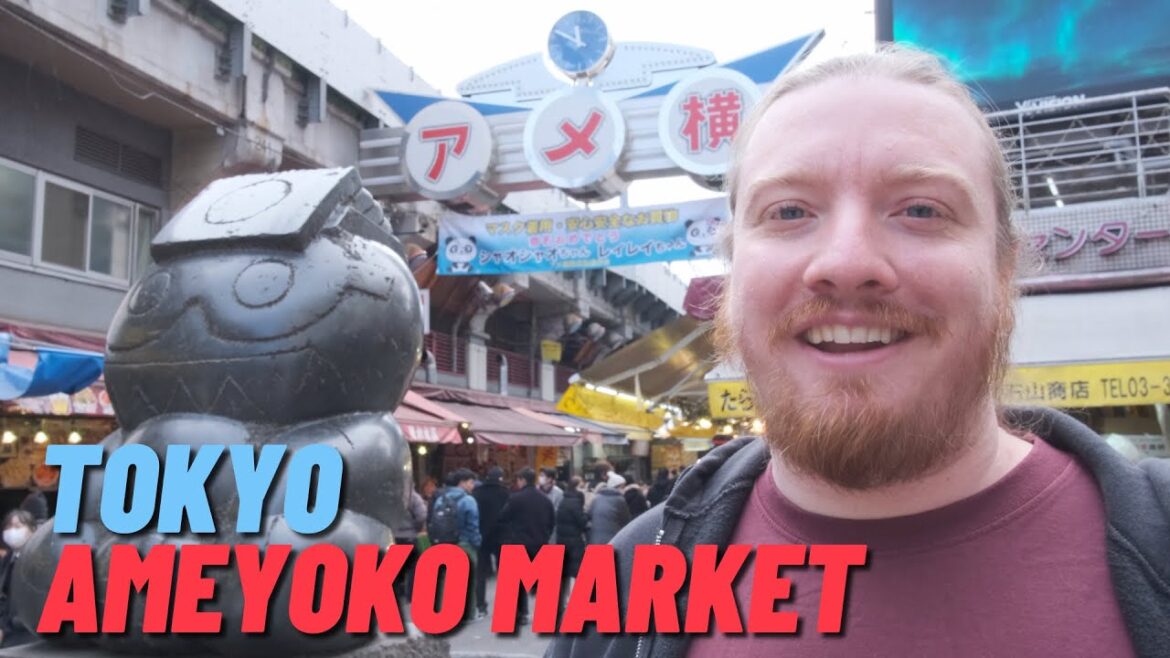Tokyo Street Food: An Exciting Tour of Ameyoko Market! アメ横 商店街 #japan #travel #food