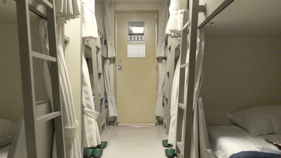 🚢 😪昭和生まれのレトロなフェリーに乗船　｜松山小倉フェリー｜松山→小倉｜フェリーくるしま｜２等寝台｜