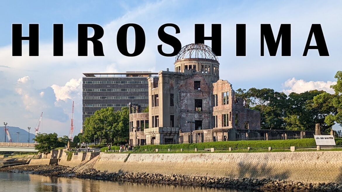 [4K] Japan Walk 🇯🇵 ASMR  Hiroshima Peace Memorial Park - 広島平和記念資料館 - A Family & Jogger Friendly Park