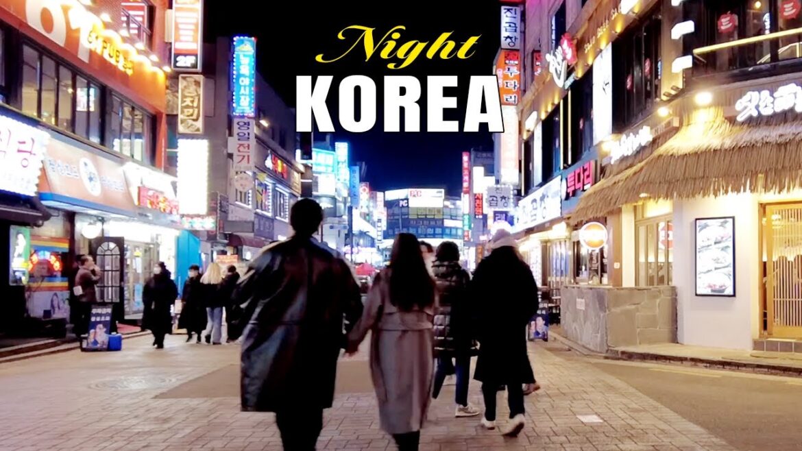 Korea Walking tour [4K] ❤️‍🔥 Jamsil night walk tour in seoul | Today's Seoul walk 06/02/2023