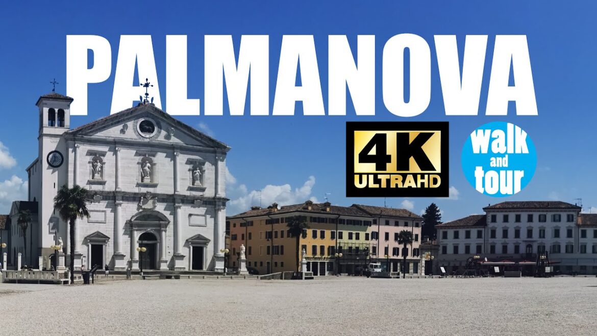 Palmanova – Star Fort City – Walk in 4K UHD (60 fps) Palmanova - Star Fort City - Walk in 4K UHD (60 fps)