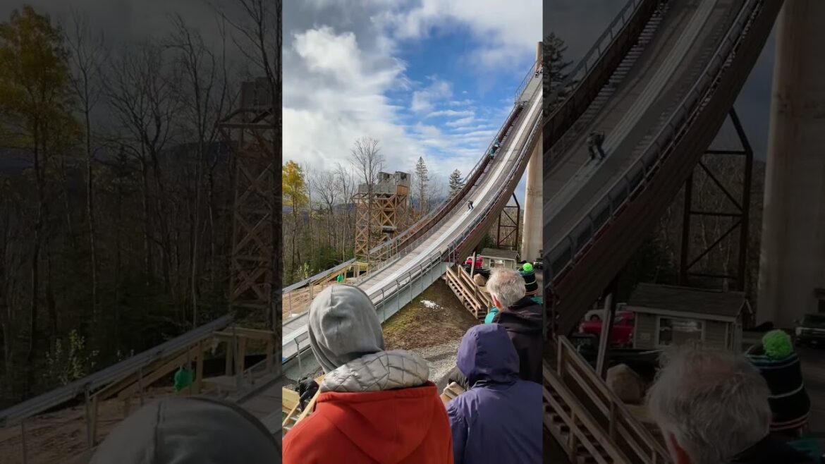 🤯 Is this the most intimidating ski jump you've seen and would you dare try it out? ⛷🔥 #shorts 🤯 Is this the most intimidating ski jump you've seen and would you dare try it out? ⛷🔥 #shorts