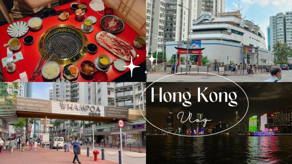 Hong Kong vlog | meat cuisine hiro, aeon style whampoa, sun ferry at night Hong Kong vlog | meat cuisine hiro, aeon style whampoa, sun ferry at night
