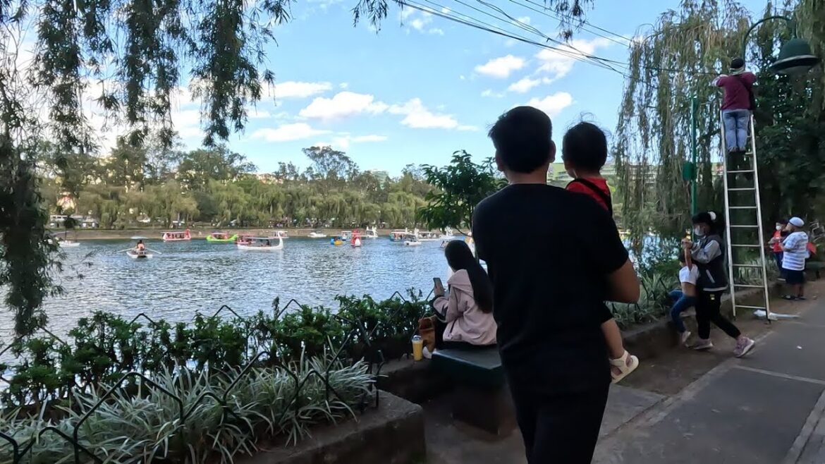 BLUE Water? New in BURNHAM Park, Baguio City! Feb 12, 2023 Walking Tour of the Lake| Panagbenga 2023