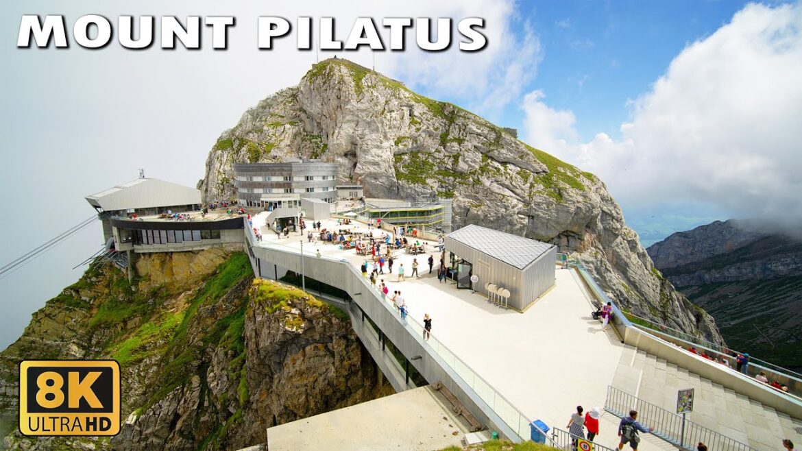 On Top Of Mount Pilatus The Most Beautiful Alpine Scenery Of Switzerland 8K