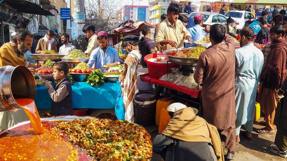 CHANA CHAT MASALA STREET | The Most Popular Street Food CHANA CHAT MASALA STREET | The Most Popular Street Food