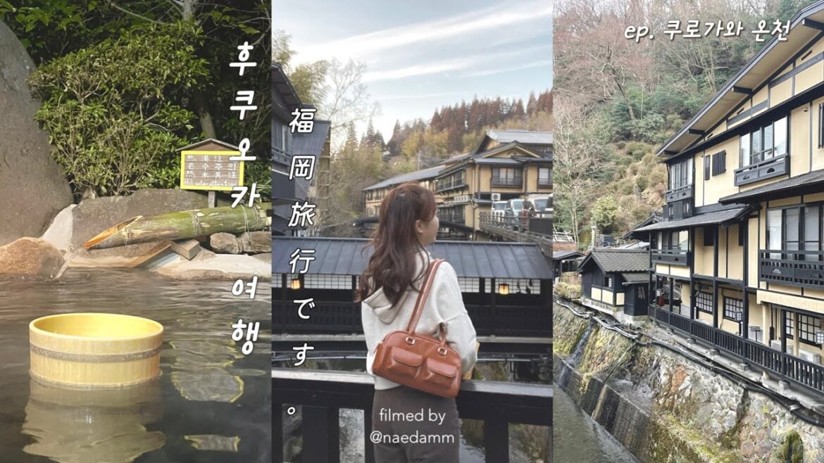 eng) 후쿠오카 브이로그 ✈️ ep. 쿠로가와 온천♨️ 2월의 일본. 온천 몸과 마음이 편해지는 온천. 가이세키. 조식. 마을구경. 하카타역 eng) 후쿠오카 브이로그 ✈️ ep. 쿠로가와 온천♨️ 2월의 일본. 온천 몸과 마음이 편해지는 온천. 가이세키. 조식. 마을구경. 하카타역