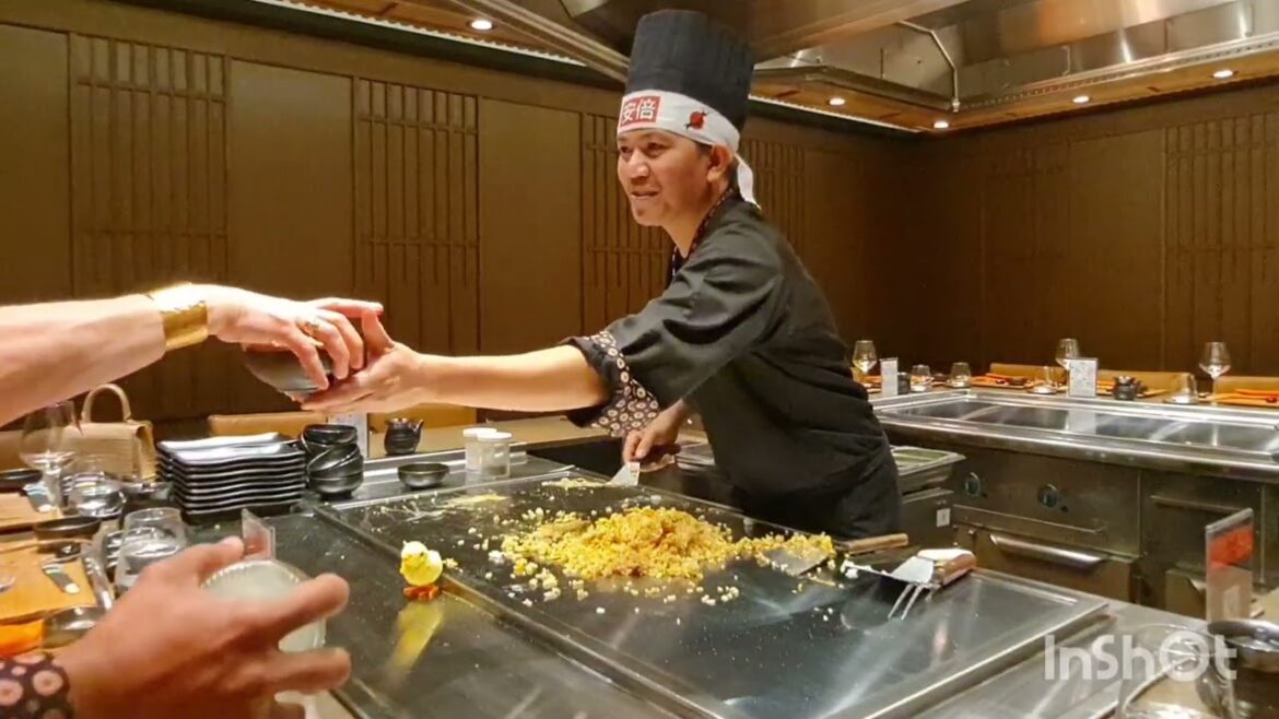 MSC WORLD EUROPA  Ресторан Teppanyaki Альтернативный ресторан, цена сетов от 24€ до 59€