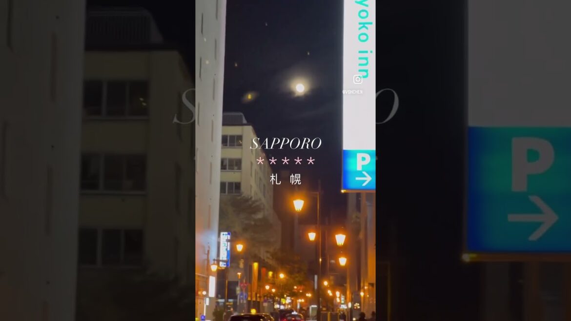 Sapporo, Japan Nov 2022 #Sapporo #Hokkaido #Japan #travel