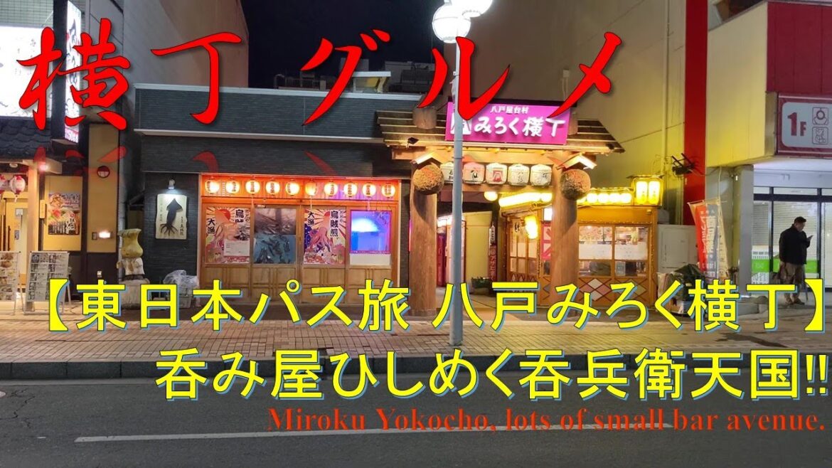 【グルメ】酒吞みの天国‼八戸みろく横丁 Gourmet heavn for drunker, Miroku Yokocho, Hachinohe, Aomori 【グルメ】酒吞みの天国‼八戸みろく横丁 Gourmet heavn for drunker, Miroku Yokocho, Hachinohe, Aomori