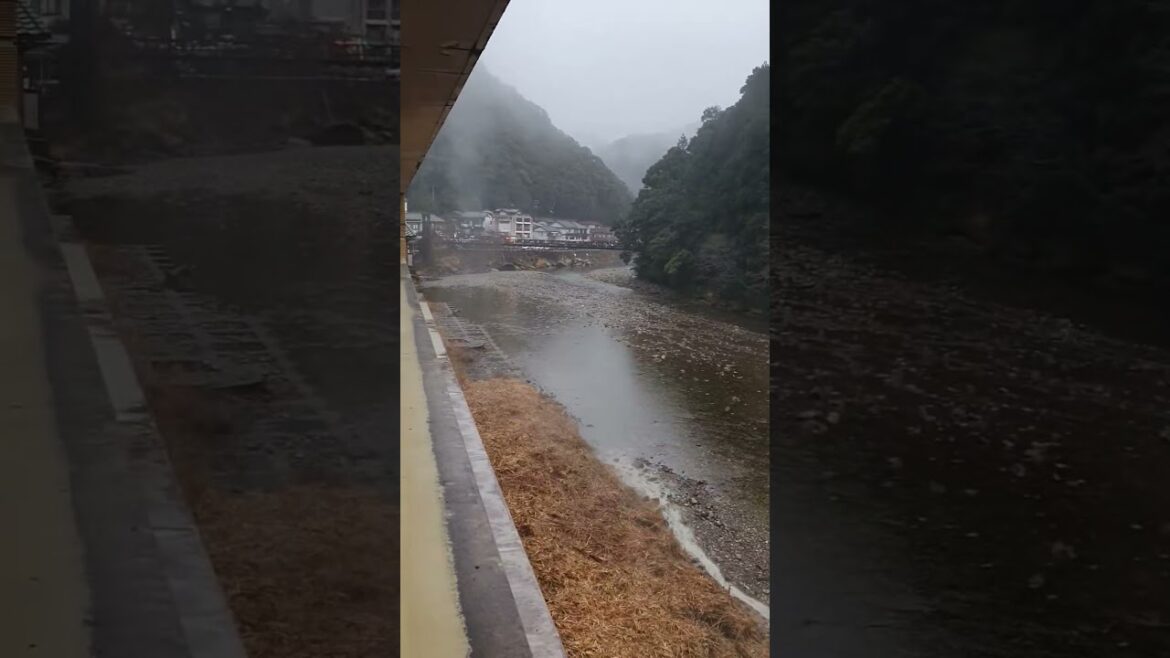 노천온천은 혼탕/ 여행 고픈 영상-와카야마 카와유온천 #shorts #노천온천 #일본