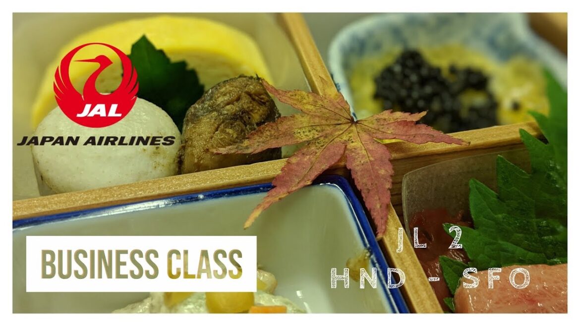 JAPAN AIRLINES JAL Business Class – HND-SFO- JL 2 – Beoing 777-300ER JAPAN AIRLINES JAL Business Class - HND-SFO- JL 2 - Beoing 777-300ER