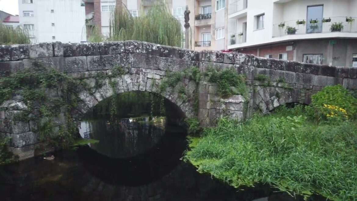Caldas de Reis (Spain) walking tour 4K #asianvibes #spain #darknomad #walkingtour