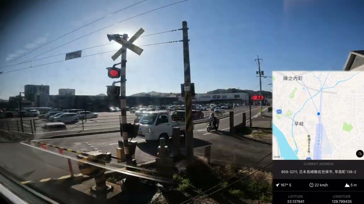 4K Train View | Sasebo → Takeo Onsen | Midori Express | Reverse Running | Coupe Running 4K Train View | Sasebo → Takeo Onsen | Midori Express | Reverse Running | Coupe Running