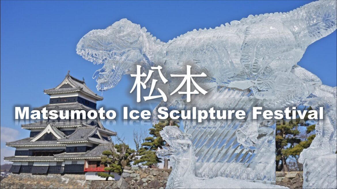 4K 8K Ice Sculpture Festival In Matsumoto 2023 4K 8K Ice Sculpture Festival In Matsumoto 2023