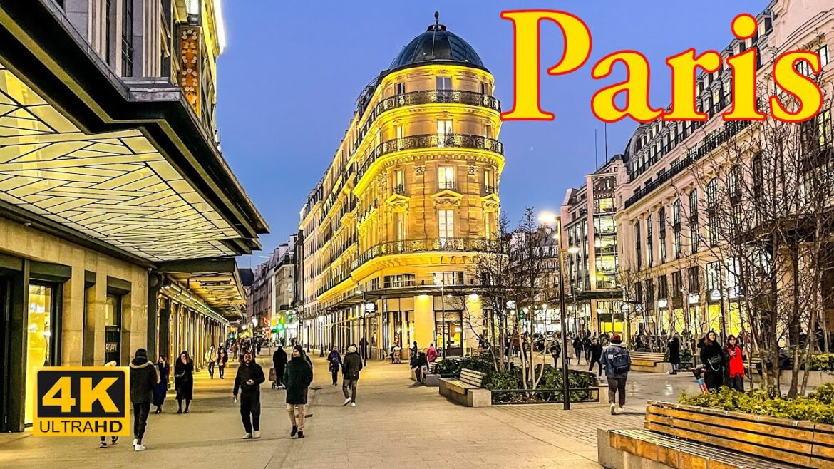Paris , France  🇫🇷 - Paris February 2023 - 4K HDR Walking Tour | Paris 4K | A Walk In Paris