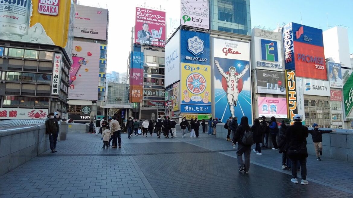 Walk with Wallie in Osaka Walk with Wallie in Osaka
