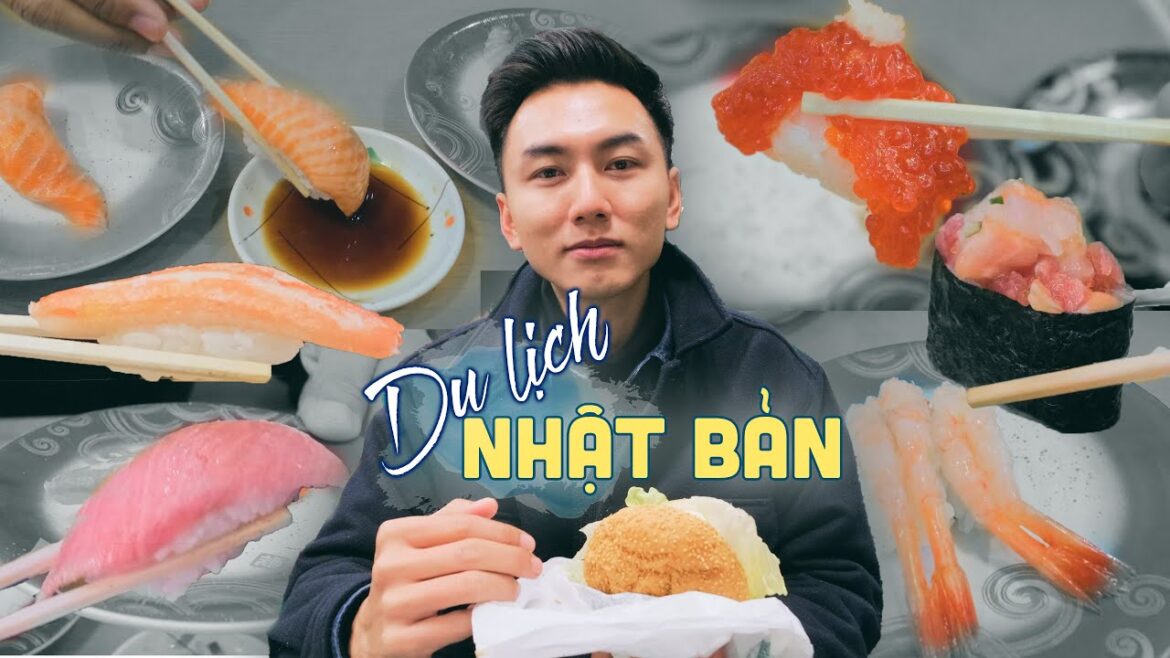 Ăn sập Nhật Bản #:3: Căng bụng Sushi và buổi tối ở tiệm ăn "kinh dị" |Hakodate Hokkaido