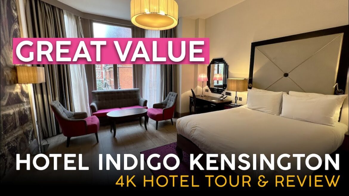 HOTEL INDIGO KENSINGTON London, England【4K Hotel Tour & Review】Great Location & Value! HOTEL INDIGO KENSINGTON London, England【4K Hotel Tour & Review】Great Location & Value!