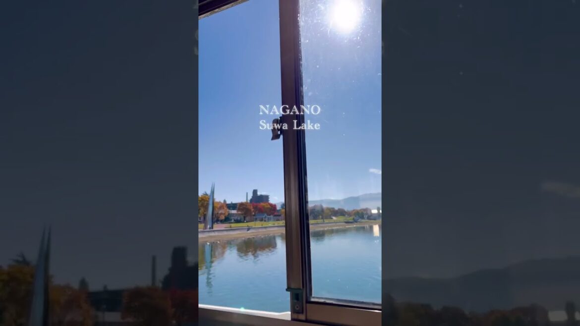 【綺麗!】Suwa Lake Nagano  / 長野県の諏訪湖へ #shorts 【綺麗!】Suwa Lake Nagano  / 長野県の諏訪湖へ #shorts