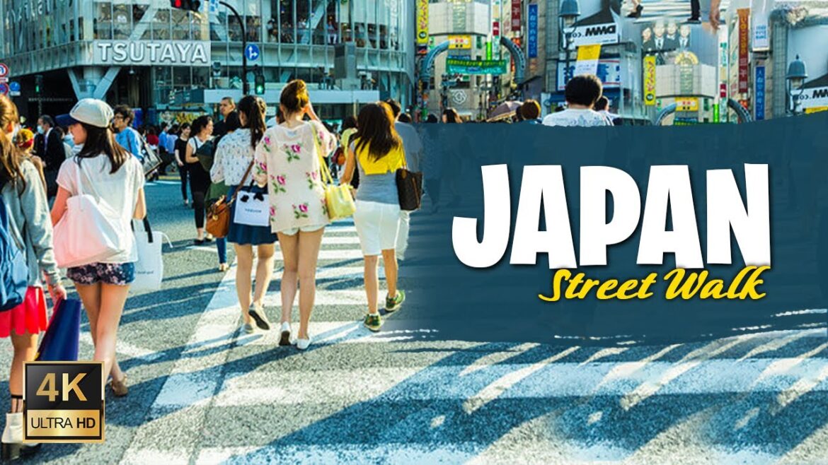 Tokyo, Japan Street Walk in 4K ULTRA HD For Relaxation Tokyo, Japan Street Walk in 4K ULTRA HD For Relaxation