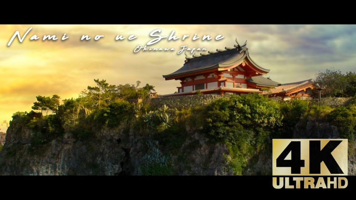 Nami no ue shrine Okinawa Japan : The shrine above the waves
