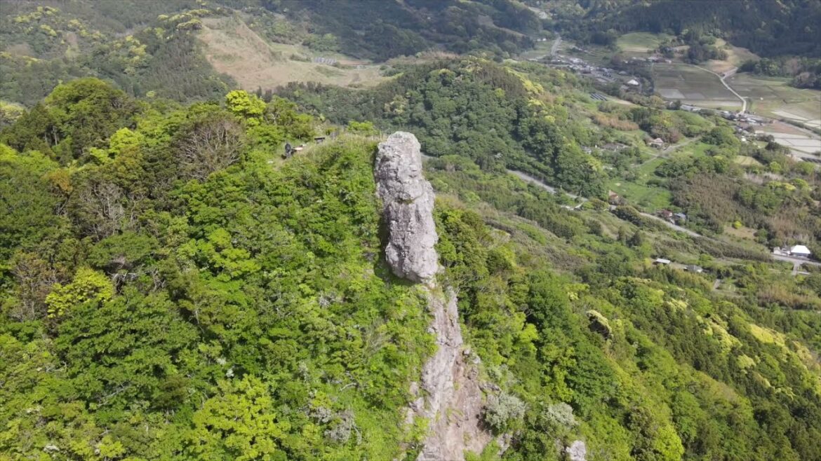 Drone de Chiba (Mt. Iyogatake @ Chiba, Japan) #伊予ヶ岳 #ドローン #空撮