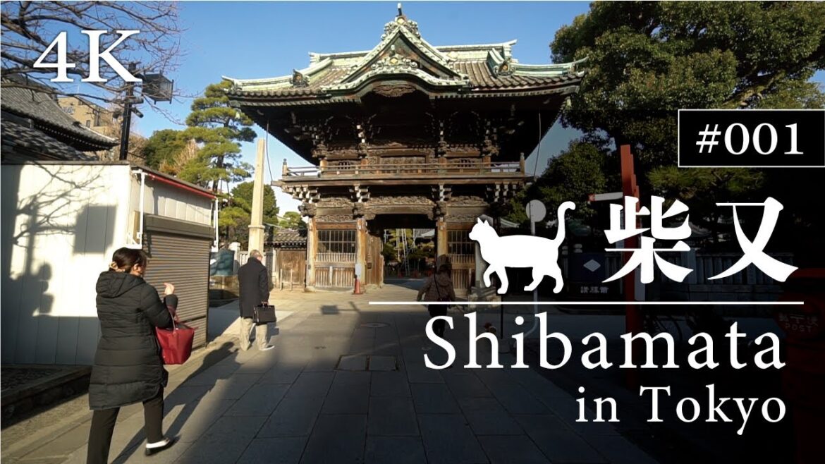 01【東京散歩／柴又 】Walking in Tokyo ／Shibamata／４K／ASMR／Japan