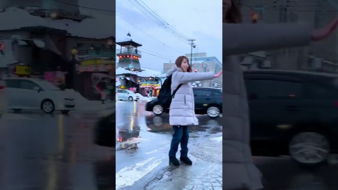 小樽【雪あかりの路】に行ってきました💕 #北海道 # 小樽 #short