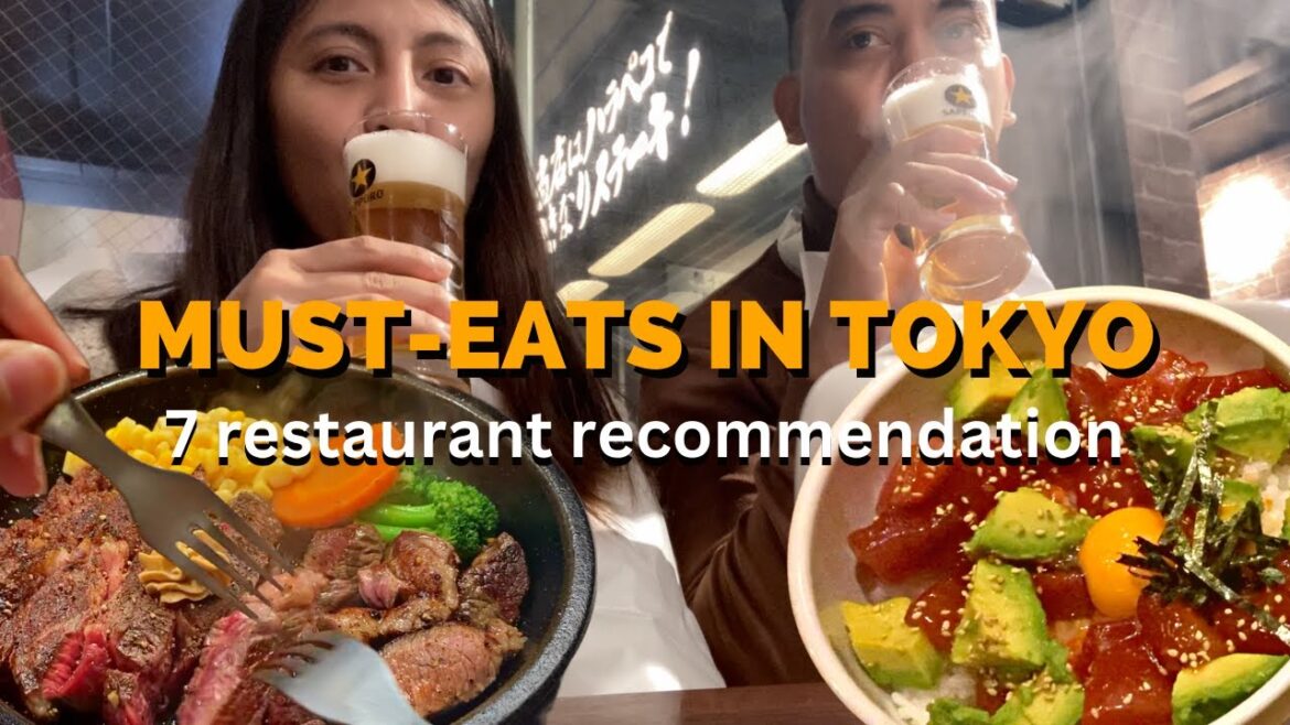 TRAVEL JAPAN | Tokyo Food Tour Vlog | Must Eats in Tokyo | Steak, Ramen, Chicken, Tuna, Coffee, Beer