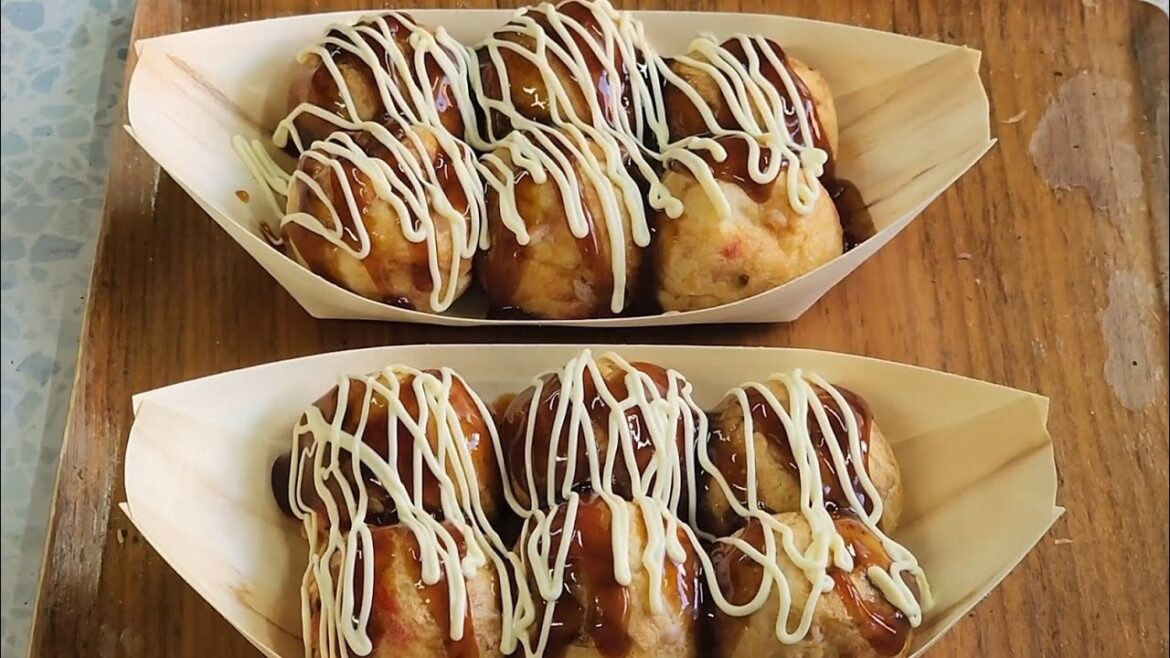 오사카에만 타코야끼 맛집이 있는게 아니다? 나고야 타코야끼 맛집 타코야끼공방 구루루 / 일본 길거리음식 타코야끼 / Japanese street food Takoyaki