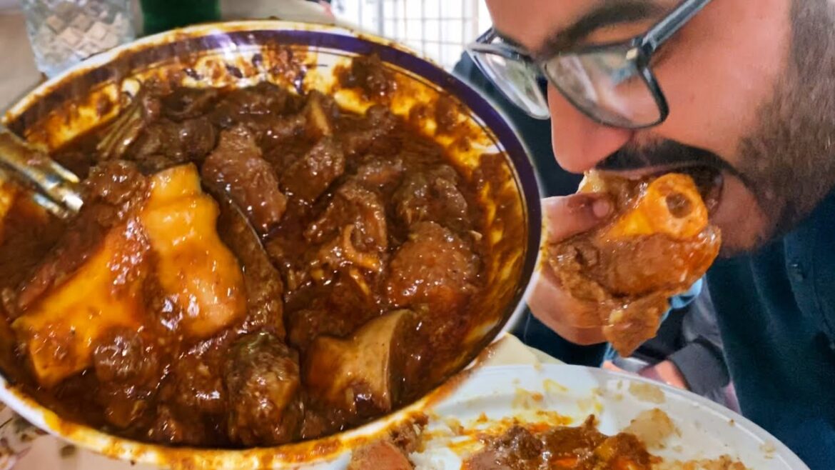 Eating Lunch(Pulao Rice/Meat Curry/Chicken Roast) With Friends at Bushra's Wedding