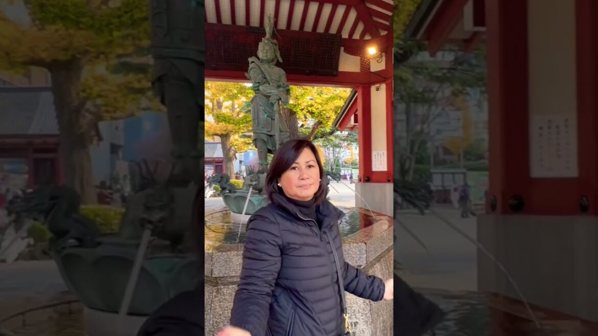 Asakusa known for the very Popular Sensoji Buddist Temple #filipinocanadian #japantravels #jrpass 🇯🇵