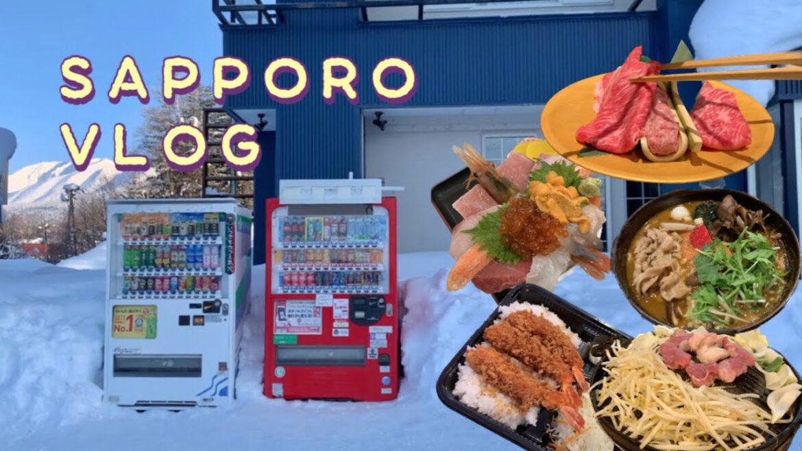 [vlog] 5년만에 다시 간 삿포로 여행⛄️ 삿포로 숙소 | 비에이 후라노 투어 | 징기스칸 양고기 | 다이치 카이센마루 | 가라쿠 스프카레 | 유라쿠소안 료칸 | 조잔케이 온천
