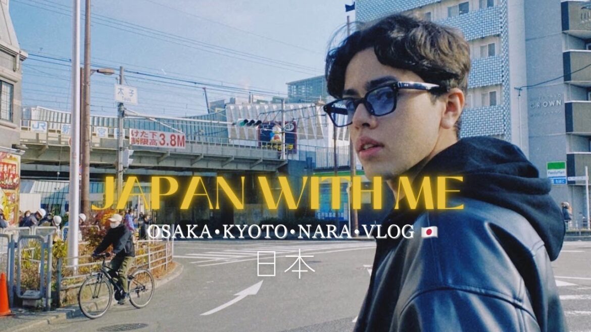VLOG AU JAPON | Osaka•Kyoto•Nara 🇯🇵 🍱🎋 🏯