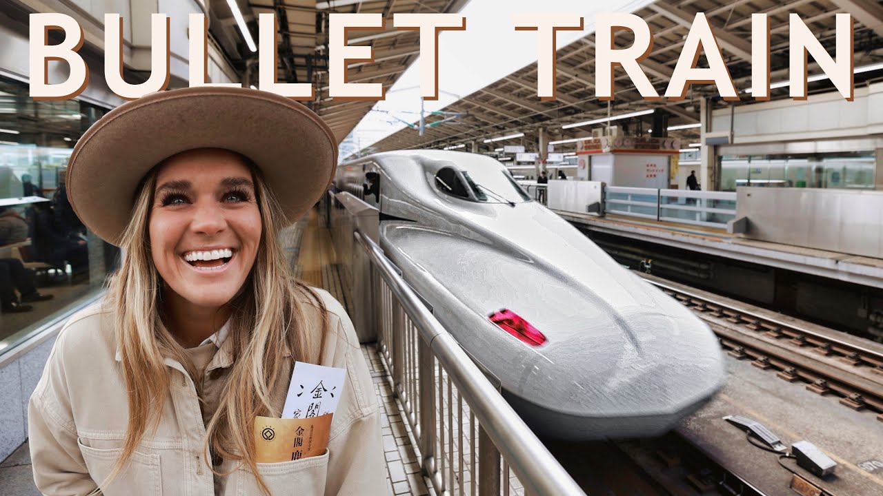 FIRST EXPERIENCE INSIDE FASTEST JAPANESE BULLET TRAIN (shinkansen from Tokyo to Kyoto) Alo Japan