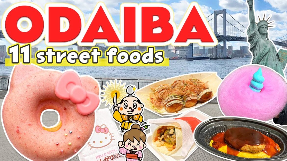 Odaiba Tokyo Street Food Tour / Japan Travel Guide