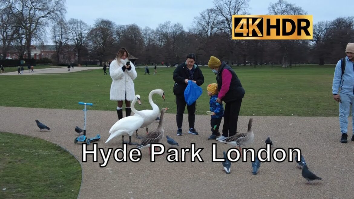 Hyde Park London Walking Tour | London view [4K HDR]
