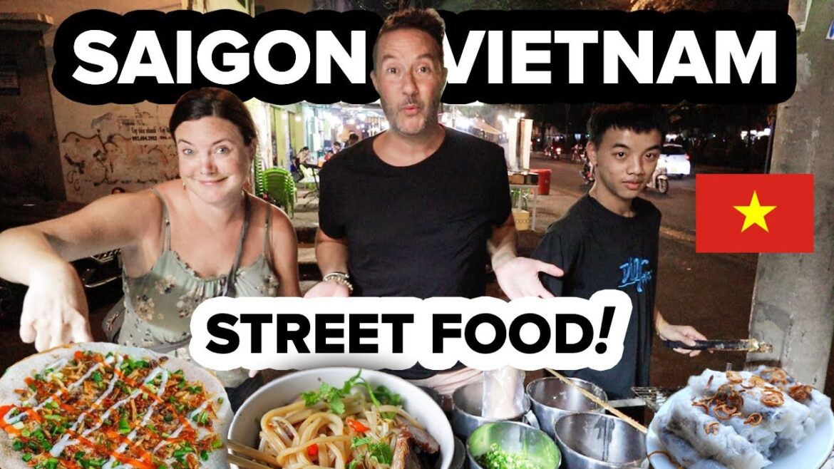 Vietnam's BEST STREET FOOD 🇻🇳 Huge Saigon Food Tour at Night 😋 Eat This in Ho Chi Minh City