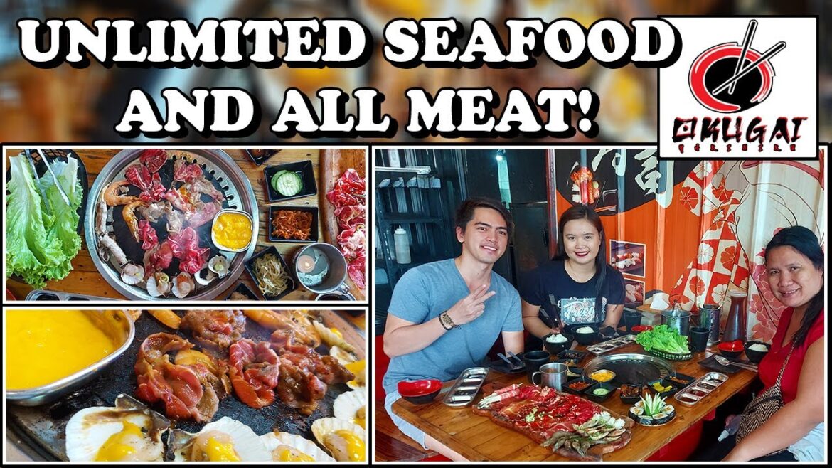 UNLIMITED SEAFOOD and ALL MEAT sa OKUGAI YAKINIKU | Unlimited Japanese Grill Restaurant