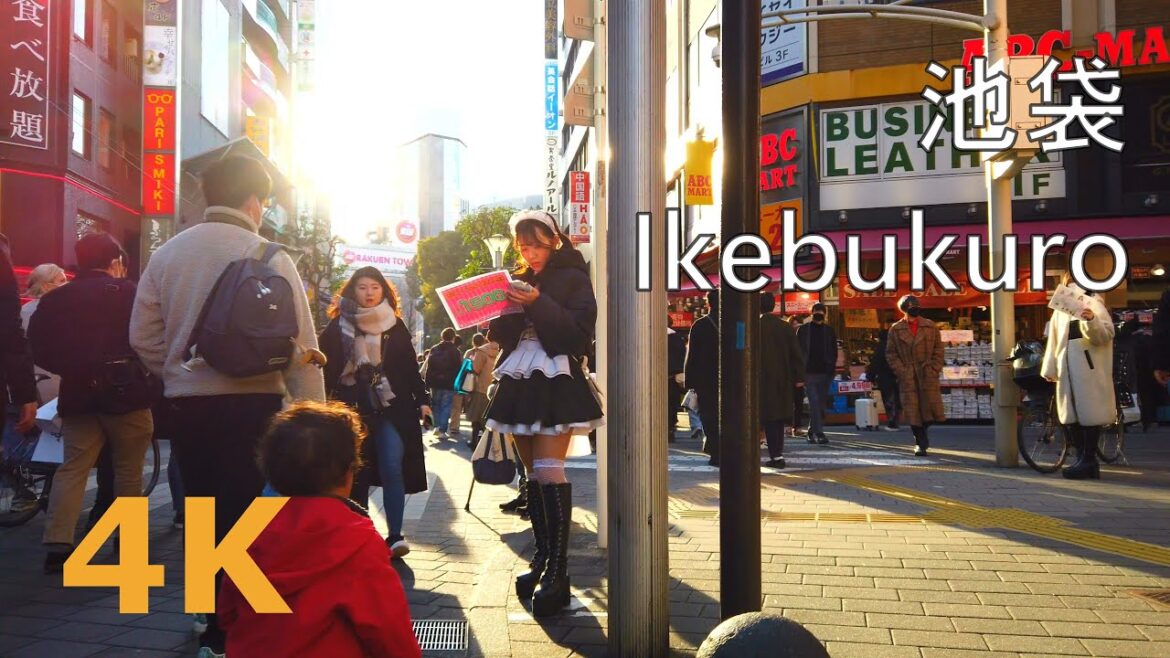 【4k】Tokyo walk-Ikebukuro🏵️池袋を散歩