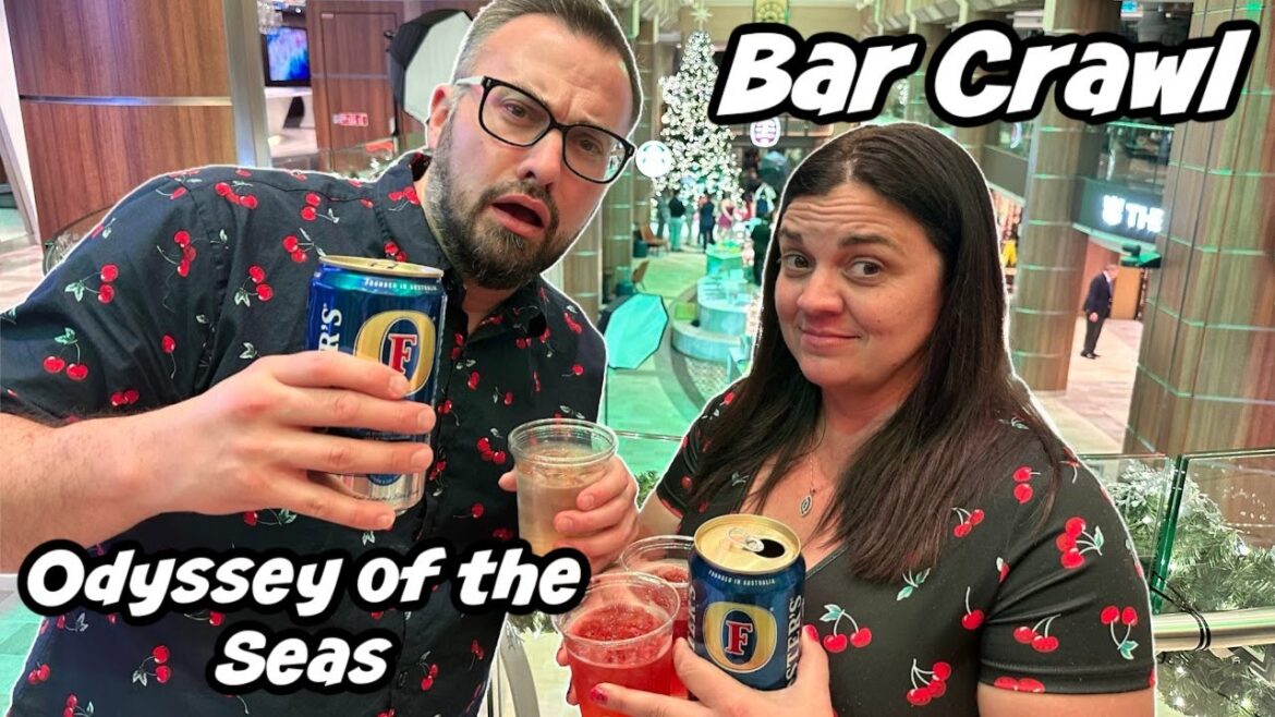 Drinking at ALL The Bars on Odyssey of the Sea | Day 2