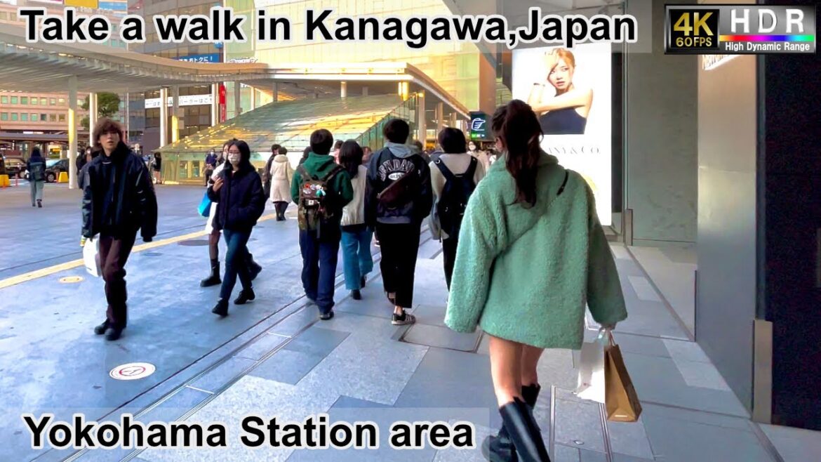 4K 60fps HDR// Take a walk in Kanagawa, Japan,Yokohama Station area→YOKOHAMA PORTA→YOKOHAMA JOINUS 4K 60fps HDR// Take a walk in Kanagawa, Japan,Yokohama Station area→YOKOHAMA PORTA→YOKOHAMA JOINUS