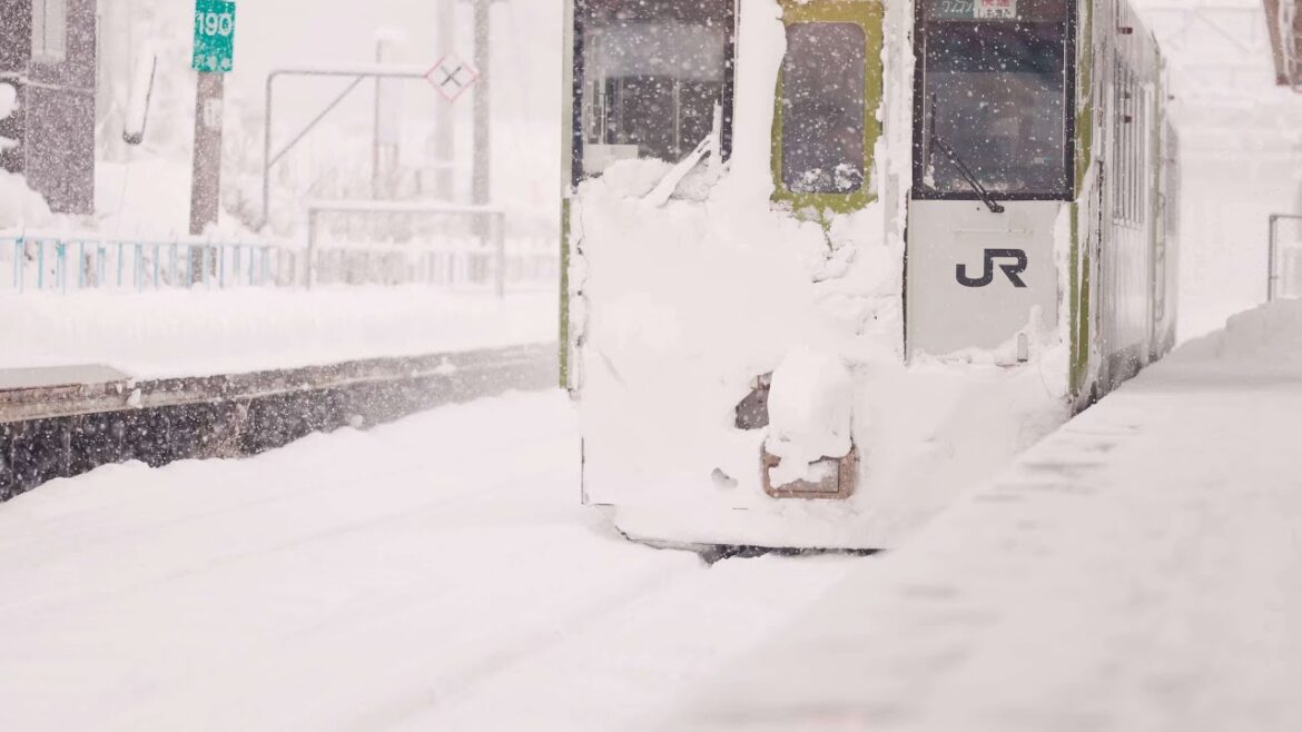 Japan's Surprising Snowpiercer Ride | From Misawa to Hachinohe JAPAN RAIL PASS