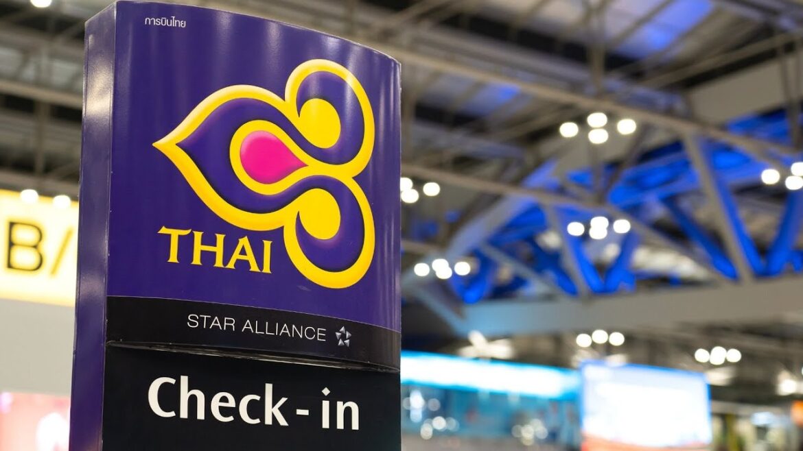 $1503!! Flying with THAI Airways Boeing 777 Economy Class/ Osaka, Japan-Bangkok-Zurich