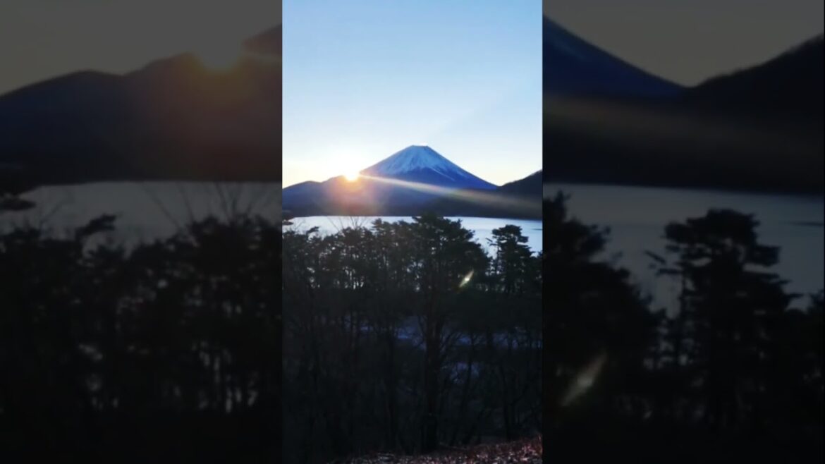 Sunrise over Mt. Fuji