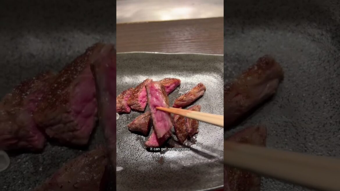 all you can eat A5 wagyu in japan 🥩