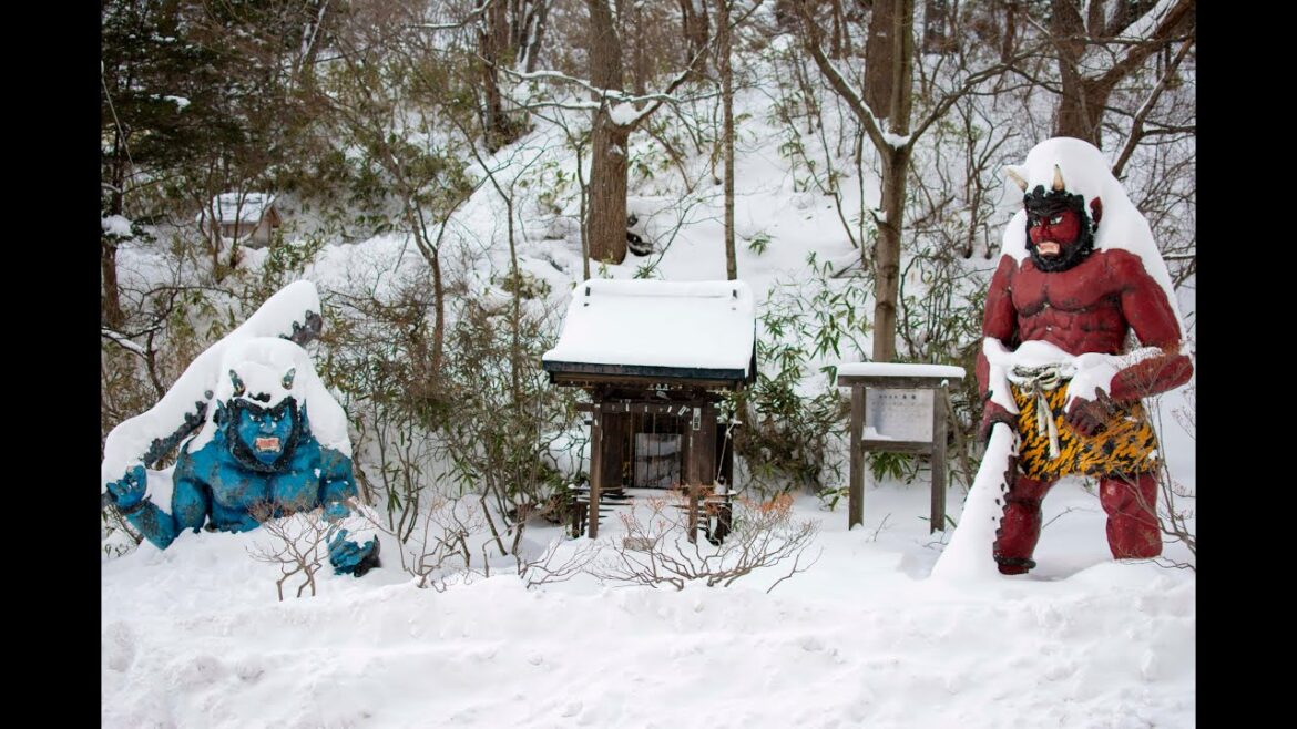 [2023 日本 北海道] 冬季旅行 Day 1 札幌 - 登别 (第一泷本馆，地狱谷)
